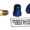 Piper Wing Tank Fuel Drain Kit - Flush Drain