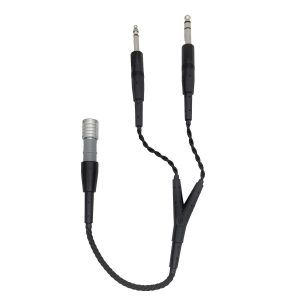 Lightspeed 6-Pin (LEMO) to GA Plug Adaptor