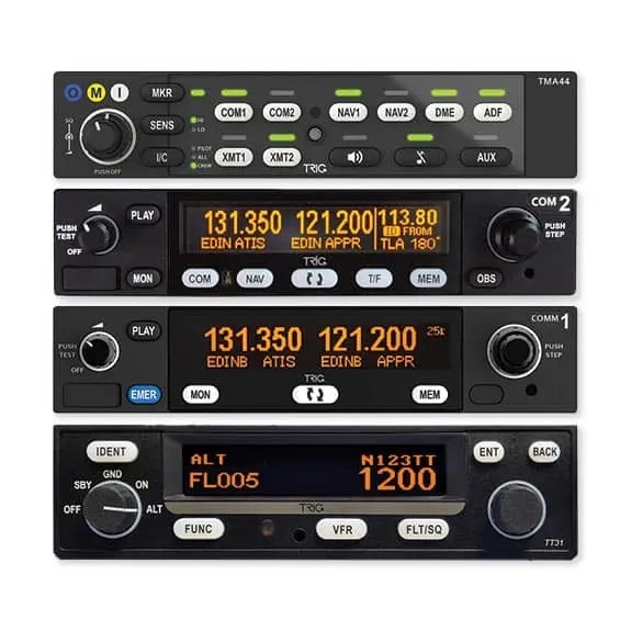 Aircraft Raido Stack Trig Avionics Complete Stack – Air Parts Supply