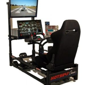 HOTSEAT FLIGHT SIM DUAL DISPLAY
